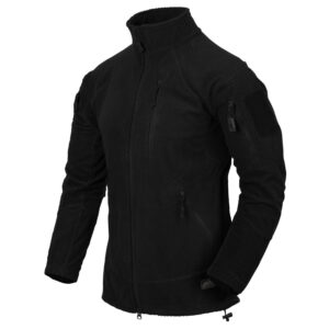 Mikina HELIKON-TEX Alpha Tactical grid fleece - čierna
