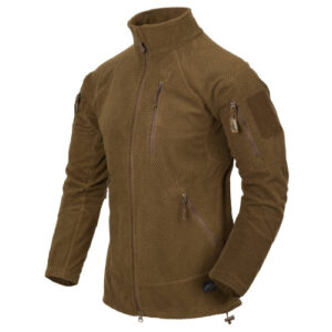 Mikina HELIKON-TEX Alpha Tactical grid fleece - coyote