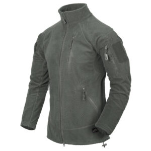 Mikina HELIKON-TEX Alpha Tactical grid fleece - foliage green