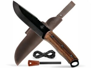 Nôž outdoorový s pevnou čepeľou BEAVERCRAFT BSH4 Dusk Bushcraft 125mm s kresadlom - orechové drevo 1 Nôž outdoorový s pevnou čepeľou BEAVERCRAFT BSH4 Dusk Bushcraft 125mm s kresadlom - orechové drevo